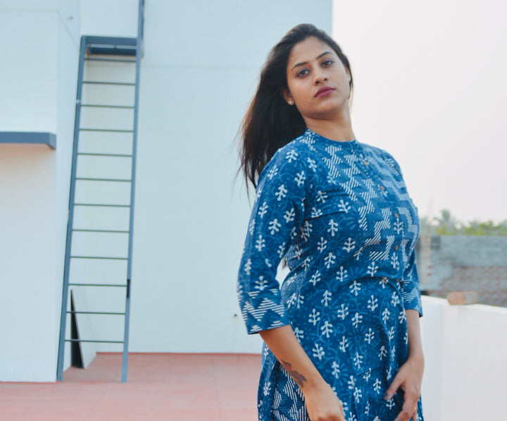 BLOCK PRINTED KURTA SET3